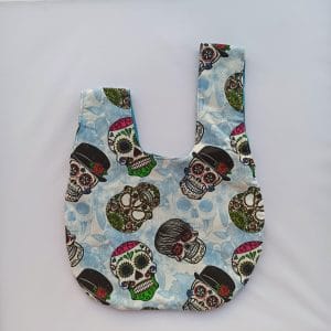 Knot Bag skulls-medium